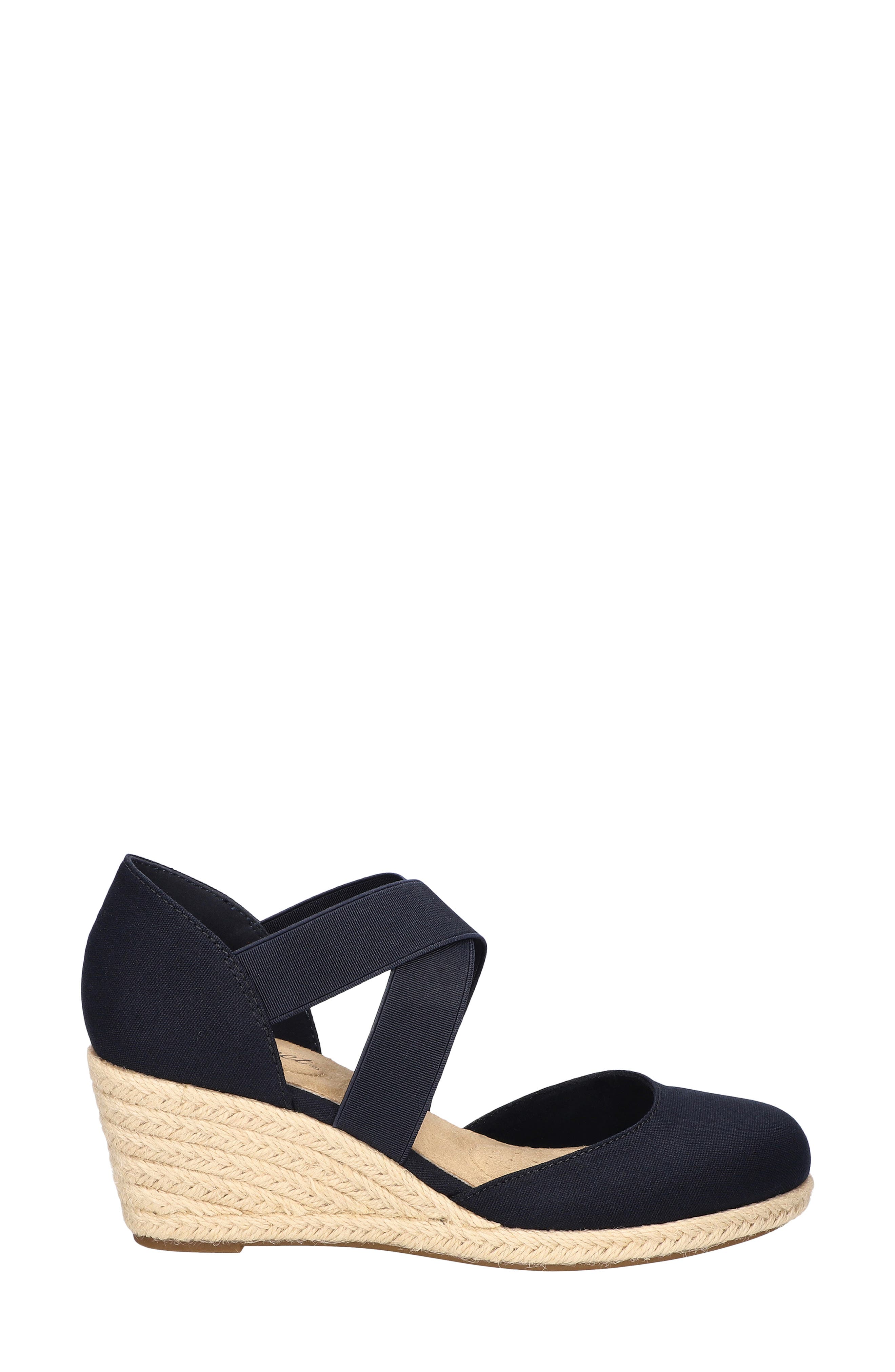 Pari Espadrille Platform Wedge, Alternate, color, NAVY CANVAS