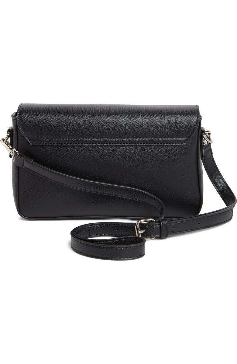 Badgley Mischka Collection Bow Crossbody Bag, Alternate, color, Black