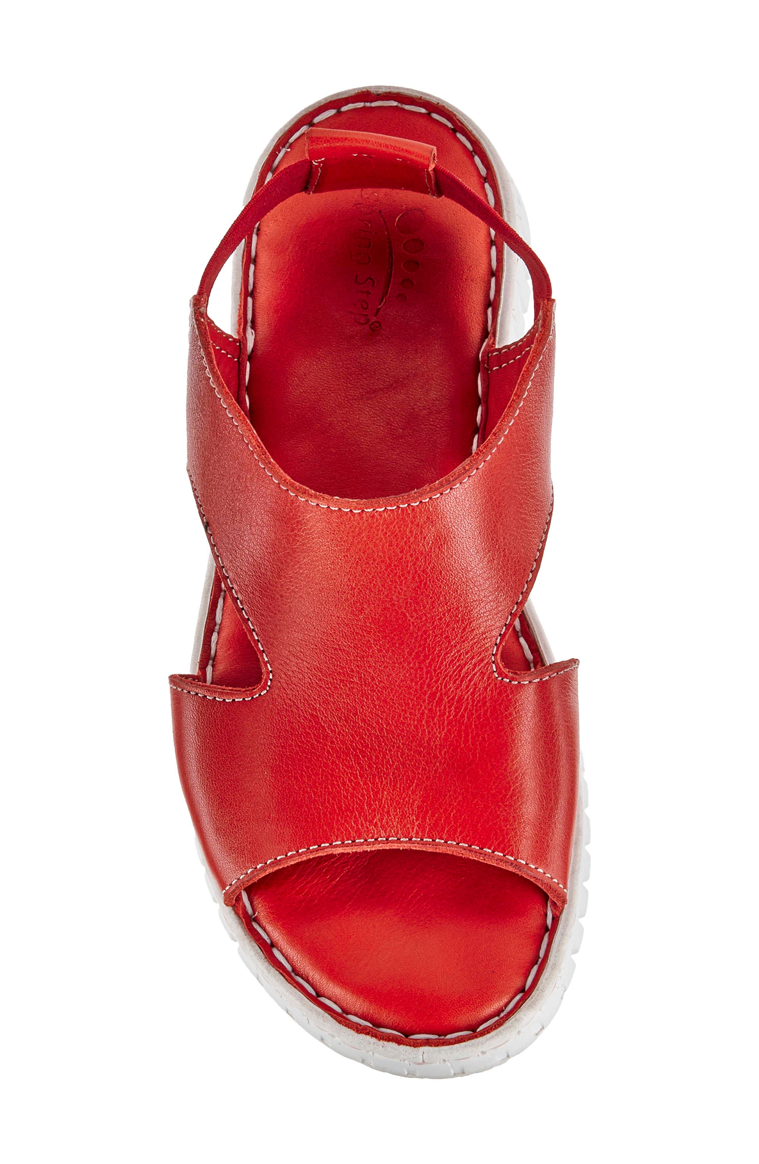Spring Step Abadessa Slingback Sandal, Alternate, color, Red