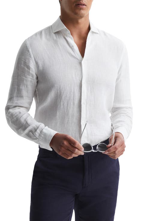 Ruban Linen Button-Up Shirt