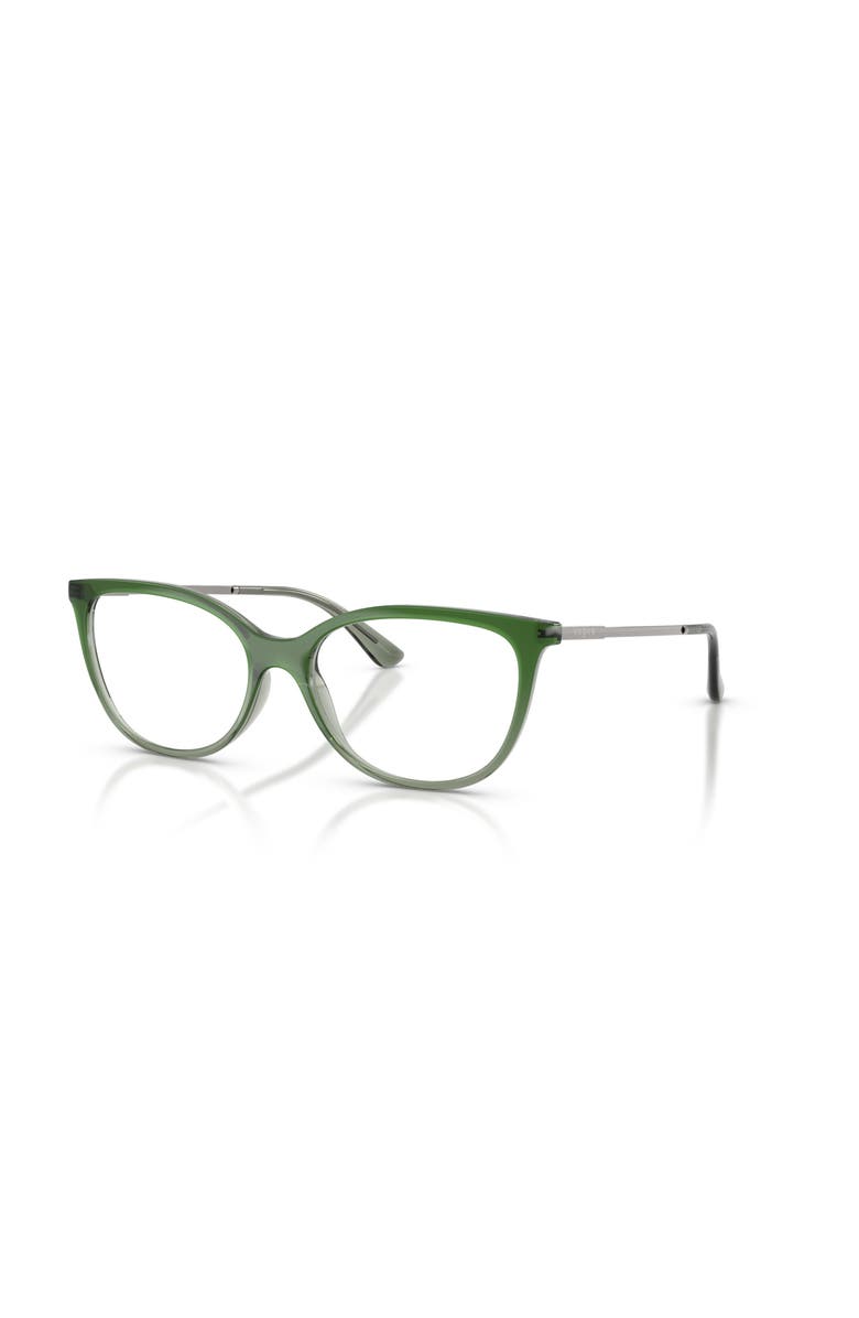 Vogue Eyewear 54mm Oval optical glasses, Main, color, Green
