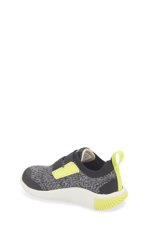 Keen Kids' Knx Knit Sneaker In Black/evening Primrose