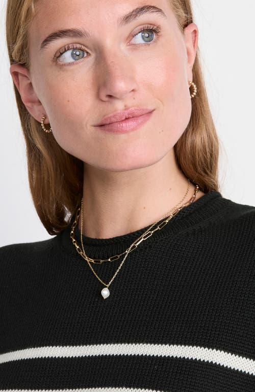 Vineyard Vines Crewneck Cotton Sweater In Black