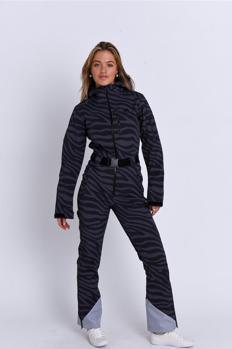 Chic Ski Suit - Black Tiger, Main, color, multi-colour