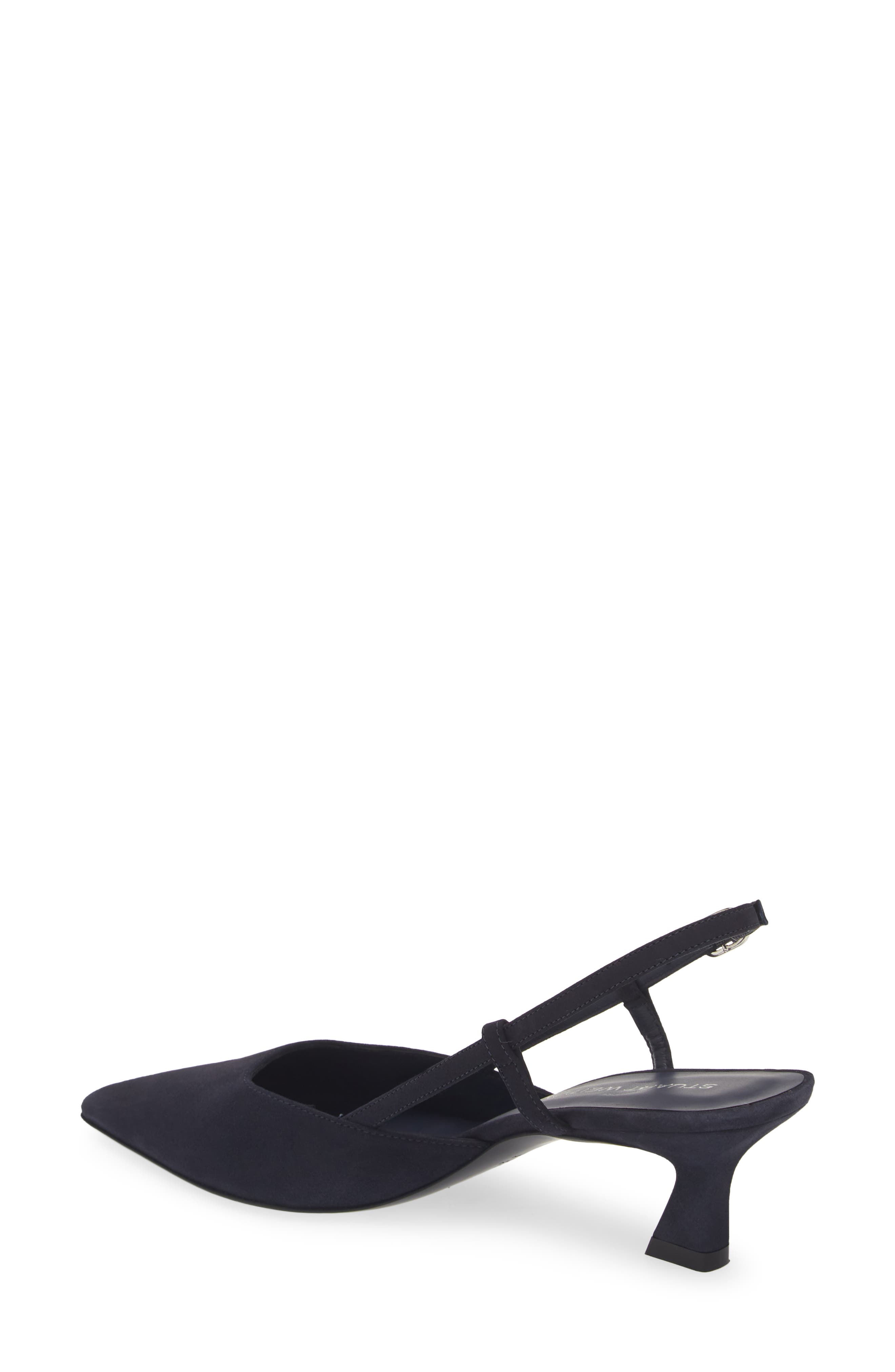 Stuart Weitzman Vinnie 50 Slingback Pump, Alternate, color, Marine Blue