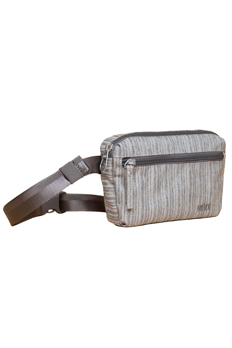 Hopper waistpack or crossbody sling, Alternate, color, Gray Poplar