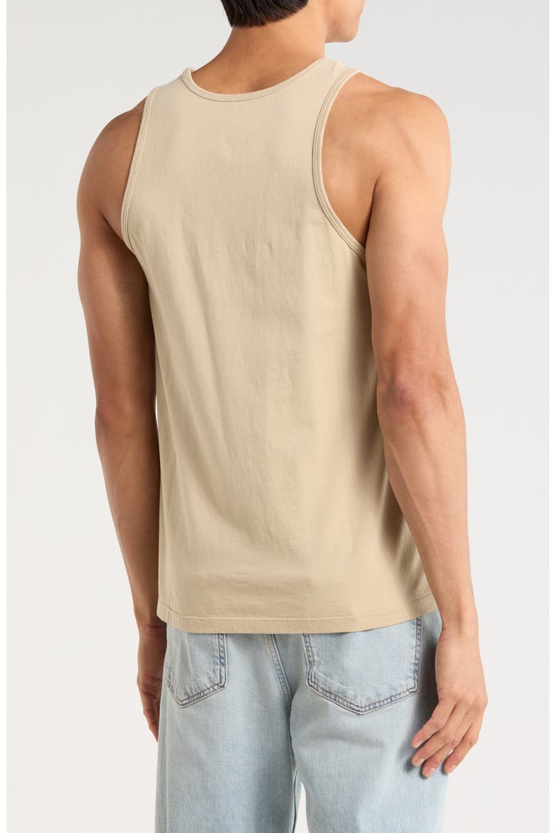 Racerback Tank Top, Alternate, color, TAN NANTUCKET