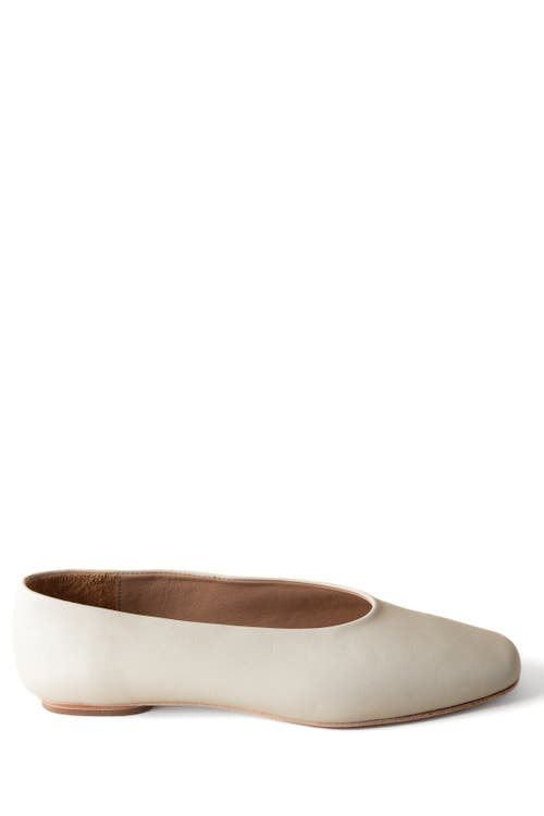 Huma Blanco Margaux Ballet Flat In Bone
