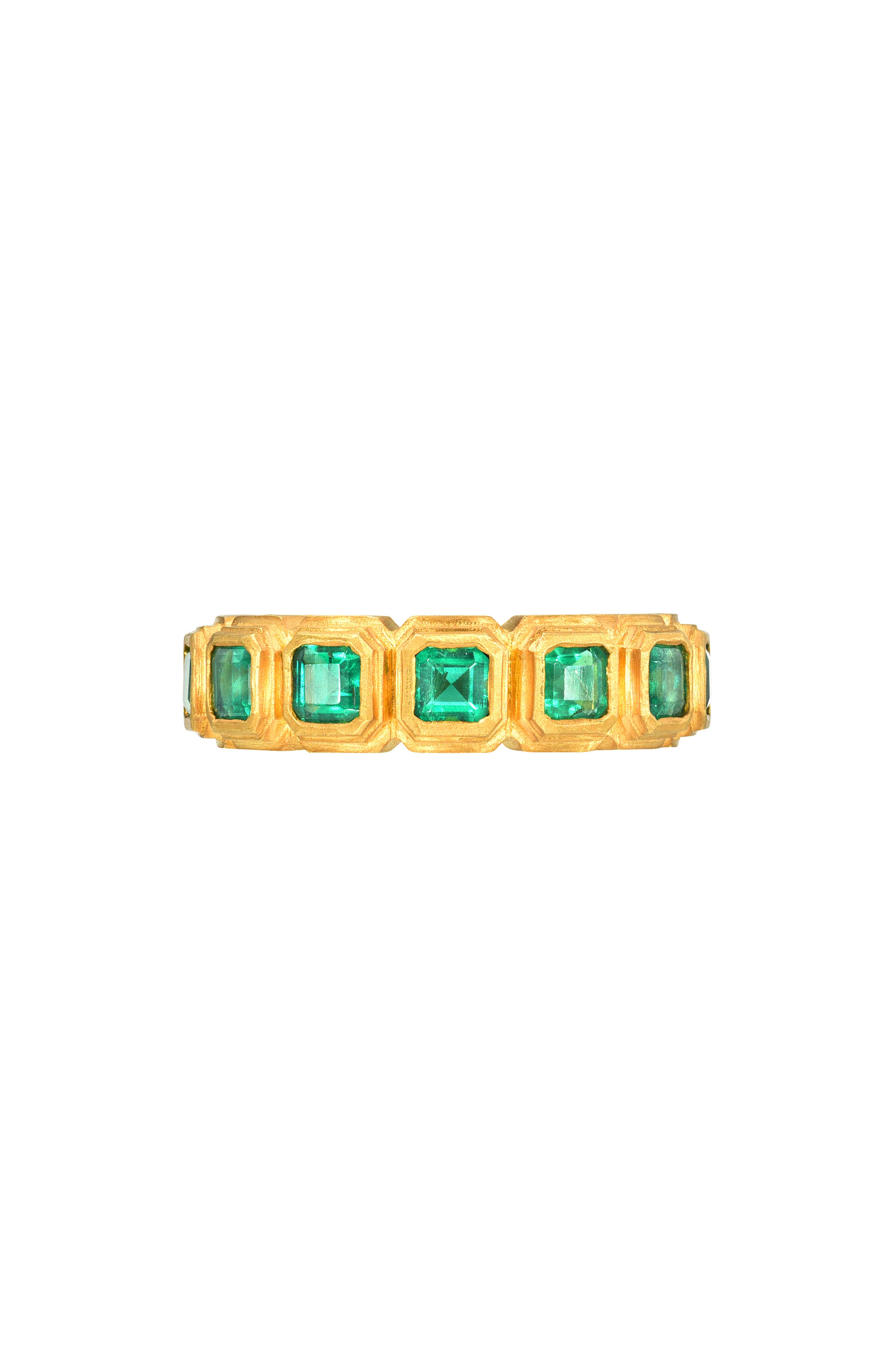 selected YELLOW GOLD/ EMERALD