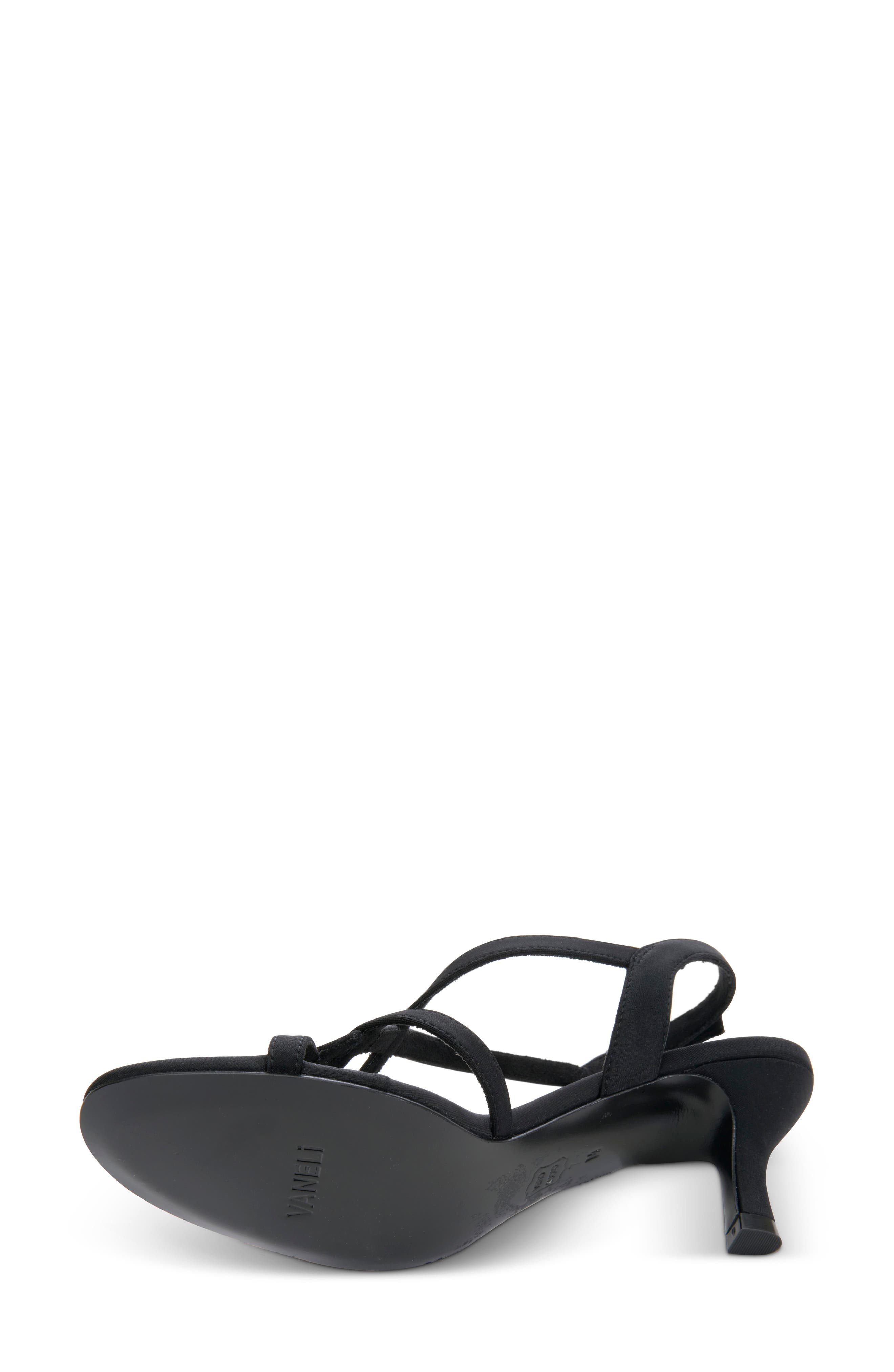 VANELi Monde Strappy Slingback Sandal, Alternate, color, Black