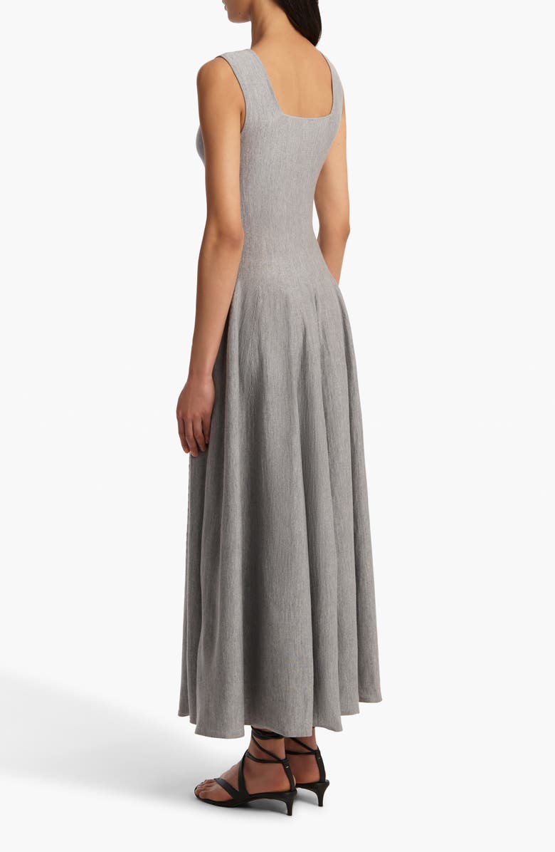 Khaite Jodie Square Neck Knit Dress, Alternate, color,