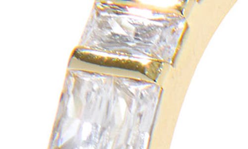 Kendra Scott Jamie Crystal Hoop Earrings In Gold