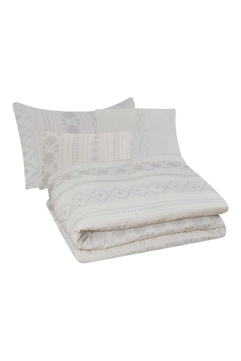 Marcy 5-Piece Comforter Set, Main, color, IVORY SANDSTONE