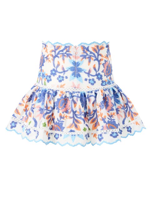 Sarah Embroidered Mini Skirt (Toddler, Little Kid & Big Kid)