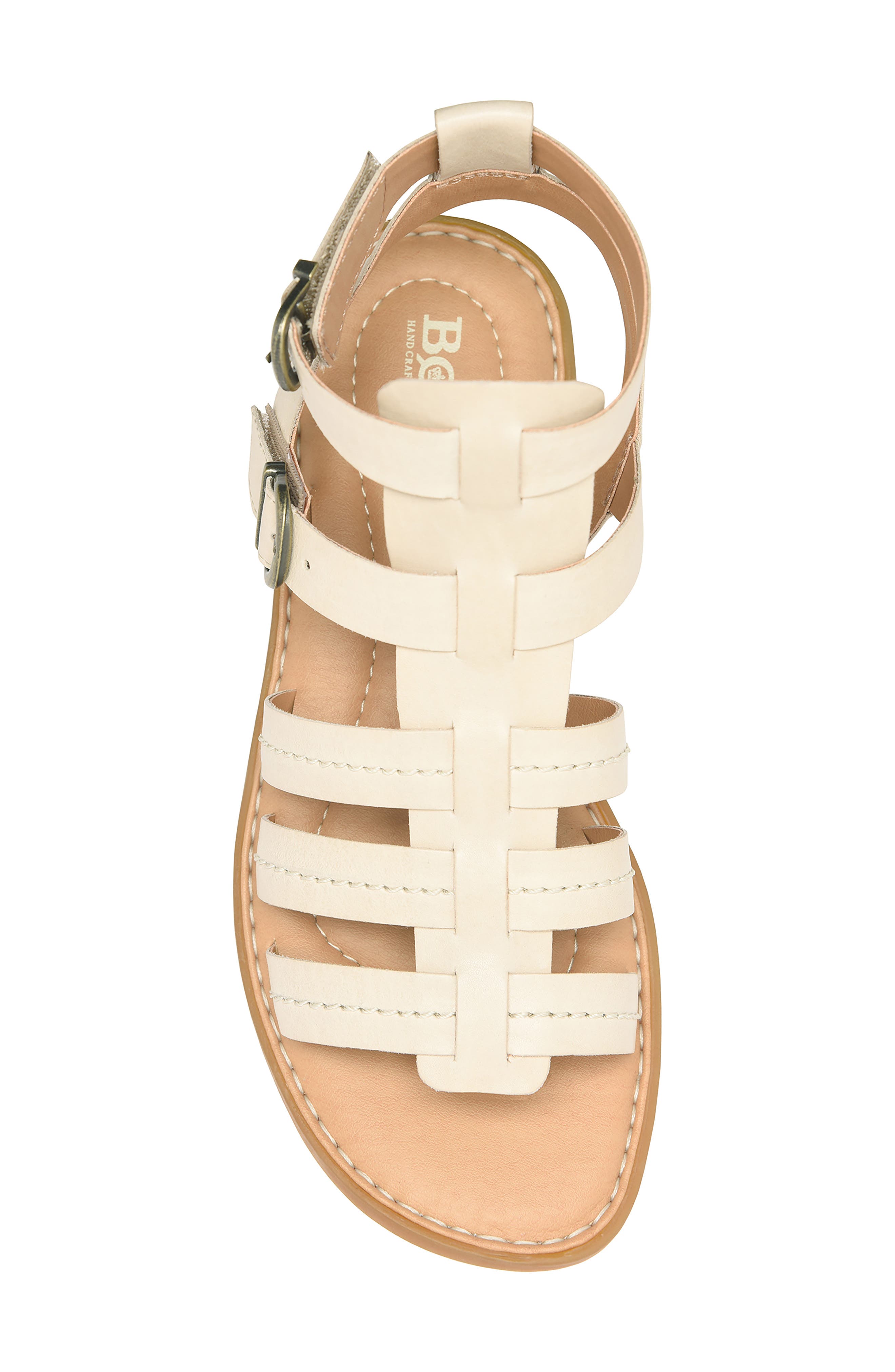 Iana Ankle Strap Sandal, Alternate, color, CREAM LEATHER
