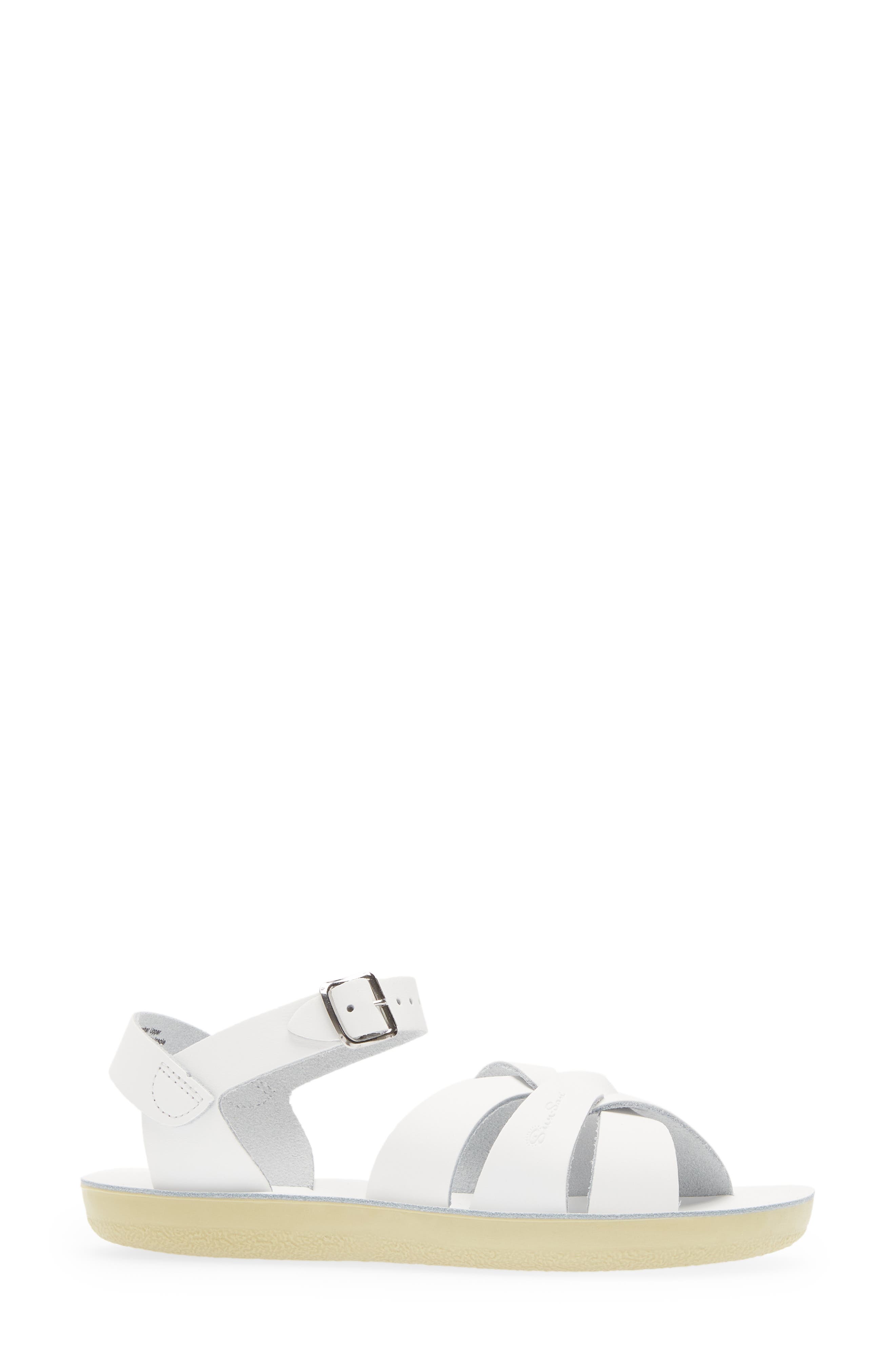 Swimmer Sandal, Alternate, color, WHITE