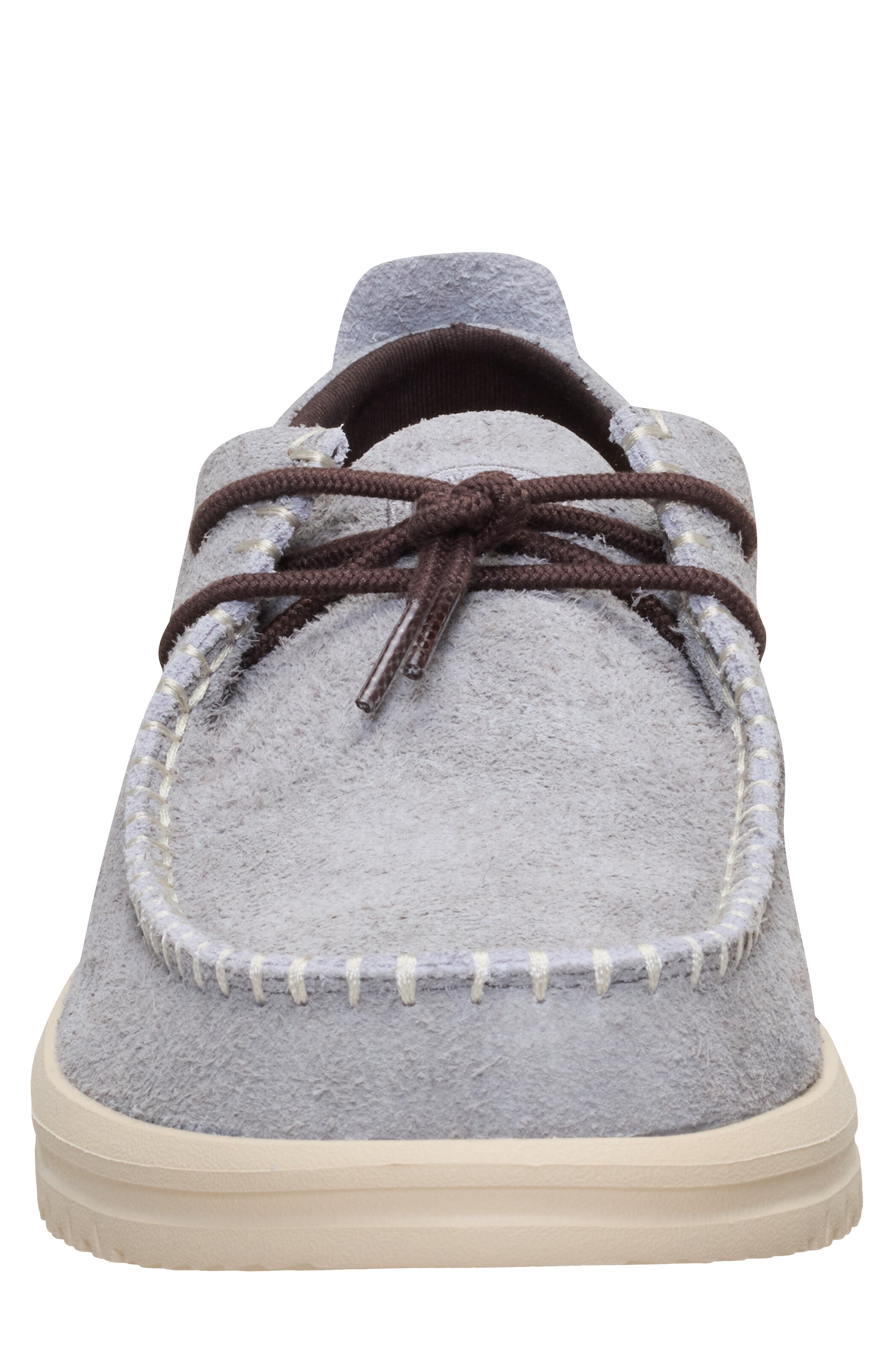 Hey Dude Wally NXT Moc Toe Lace-Up, Alternate, color, Grey