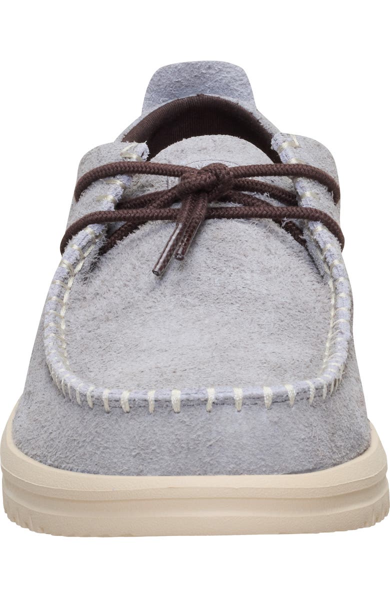 Hey Dude Wally NXT Moc Toe Lace-Up, Alternate, color, Grey