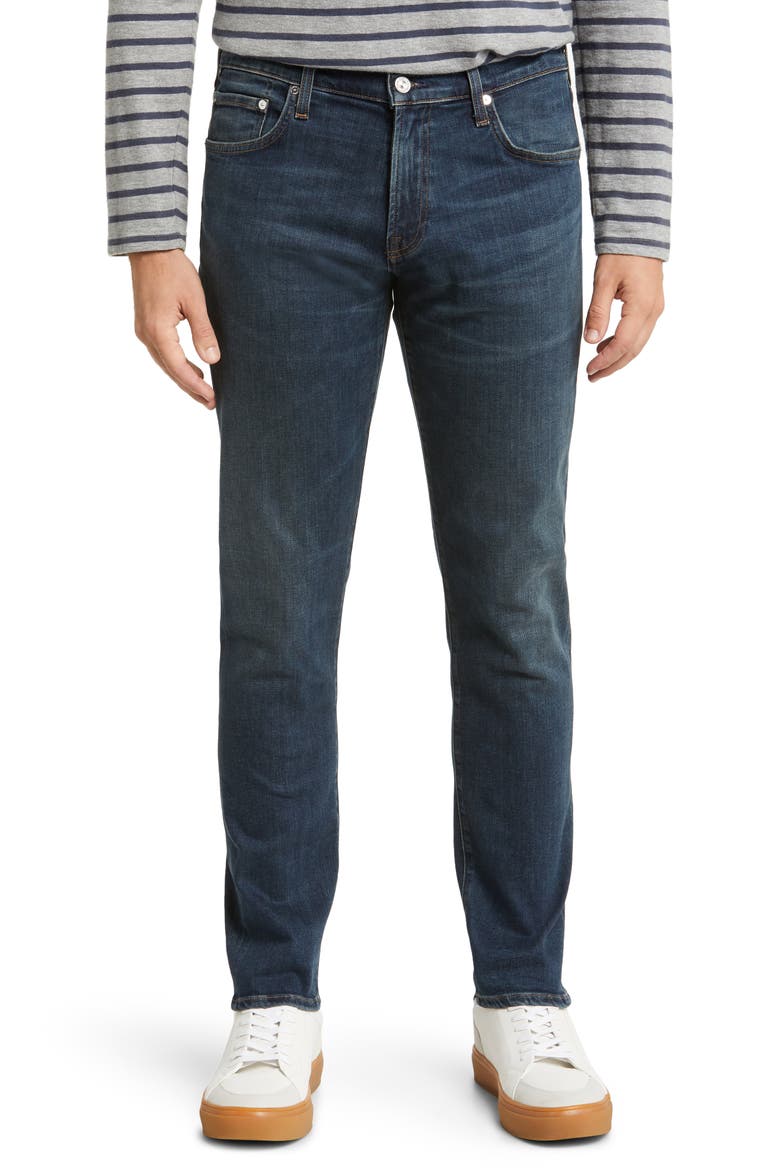 London Tapered Slim Fit Jeans, Main, color, ALCHEMY