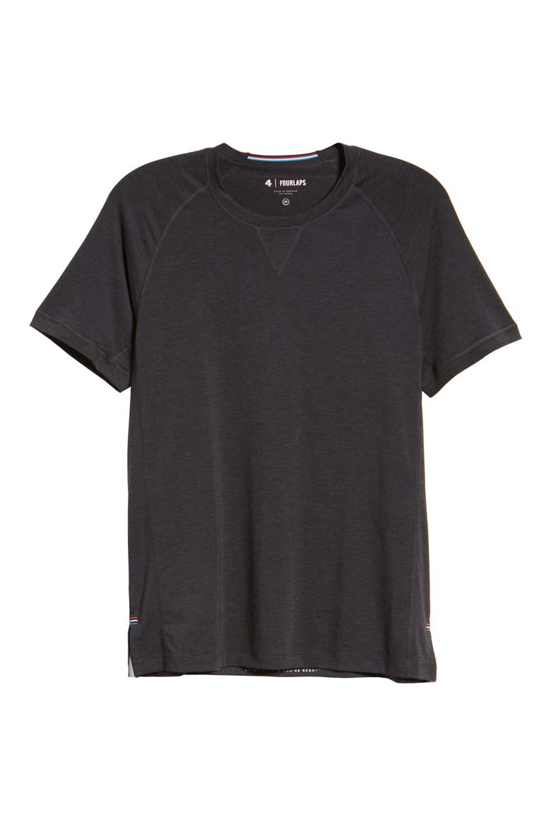 Level T-Shirt, Alternate, color, BLACK