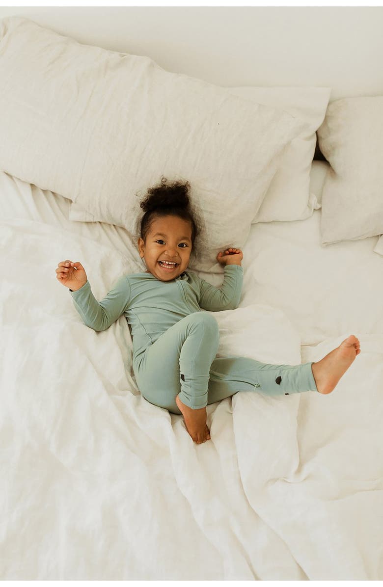 Bellabu Bear Kids' Misty Convertible Footie Pajamas, Alternate, color, 