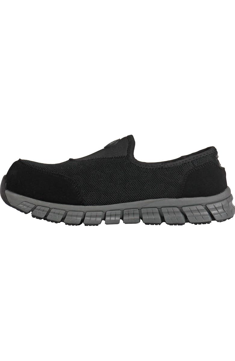 Hoss Boot Company HOSS Meteorite Mens Composite Toe Athletic Work Shoe, Alternate, color, Black