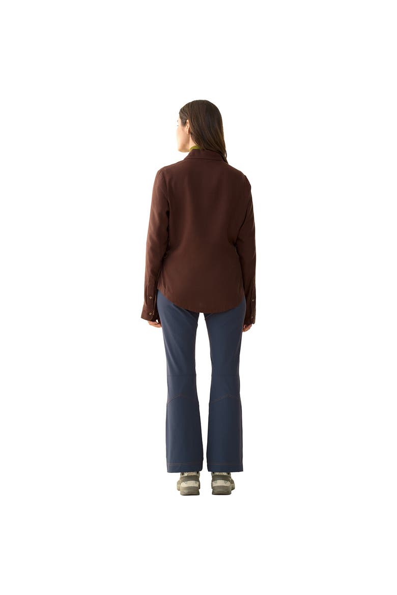 Front Field Flannel Shirt - Women's, Alternate, color, Loamy