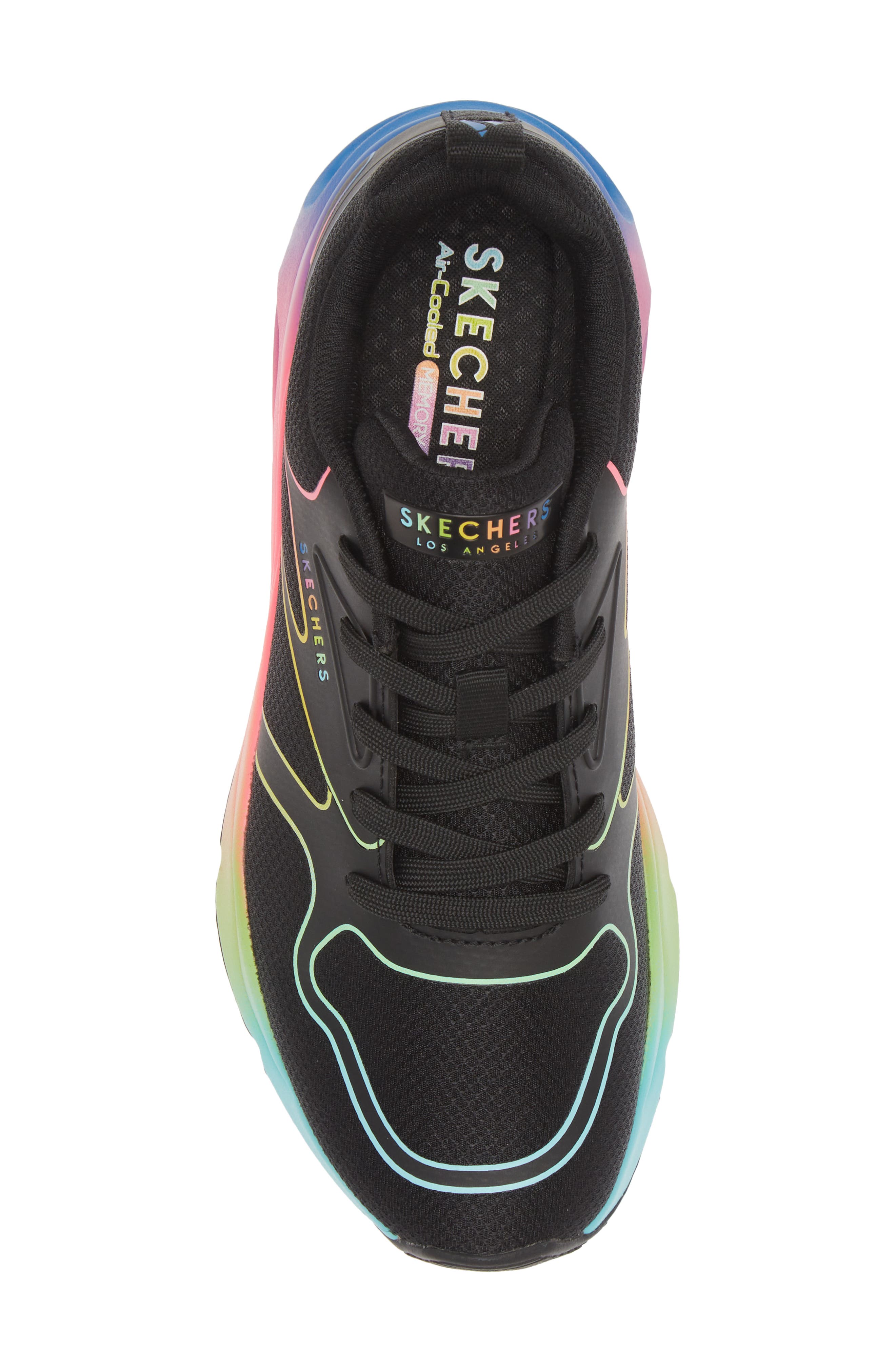 SKECHERS Tres-Air Uno Rainbow Roads Sneaker, Alternate, color, 