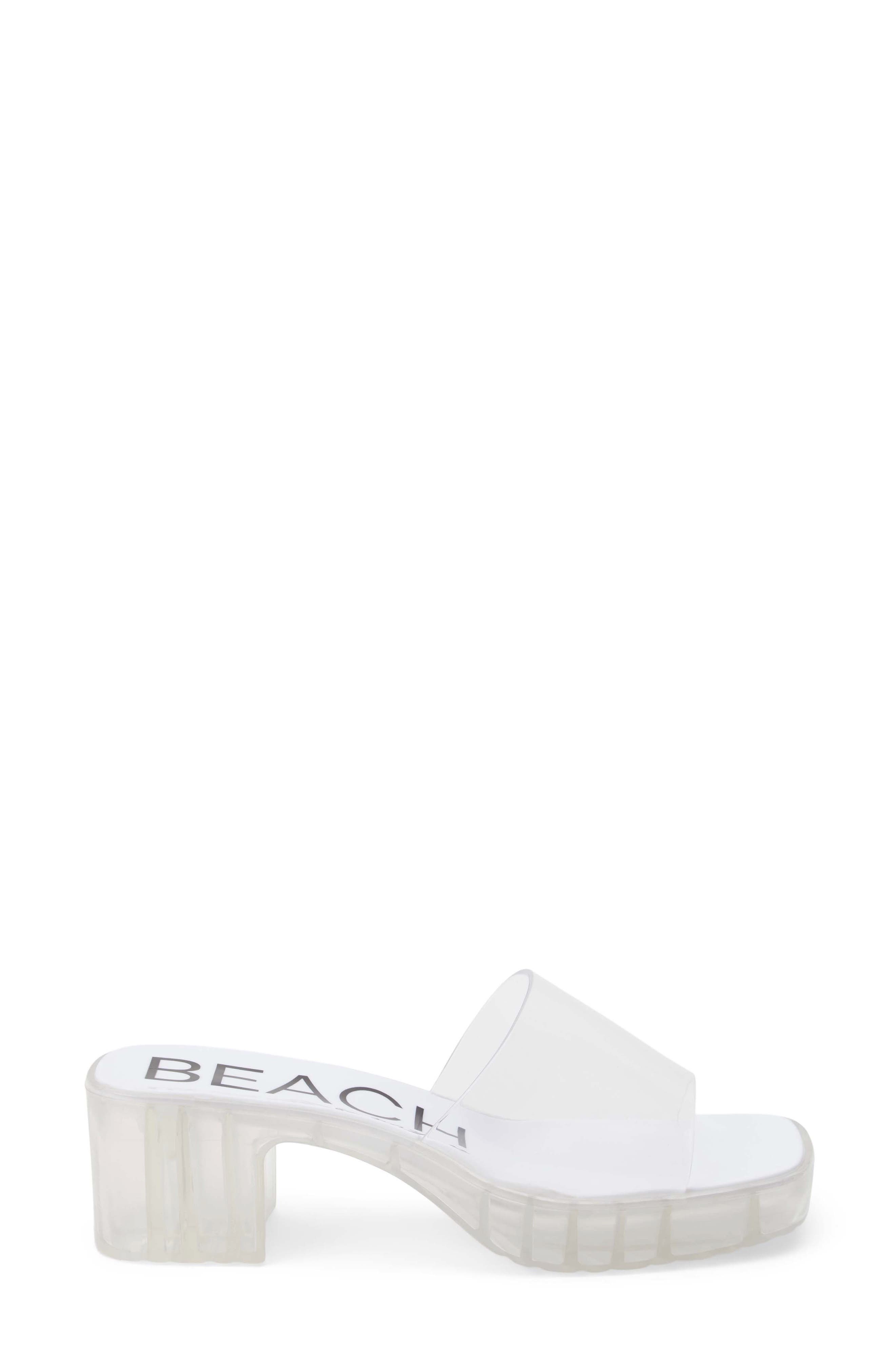 Wade Slide Sandal, Alternate, color, CLEAR