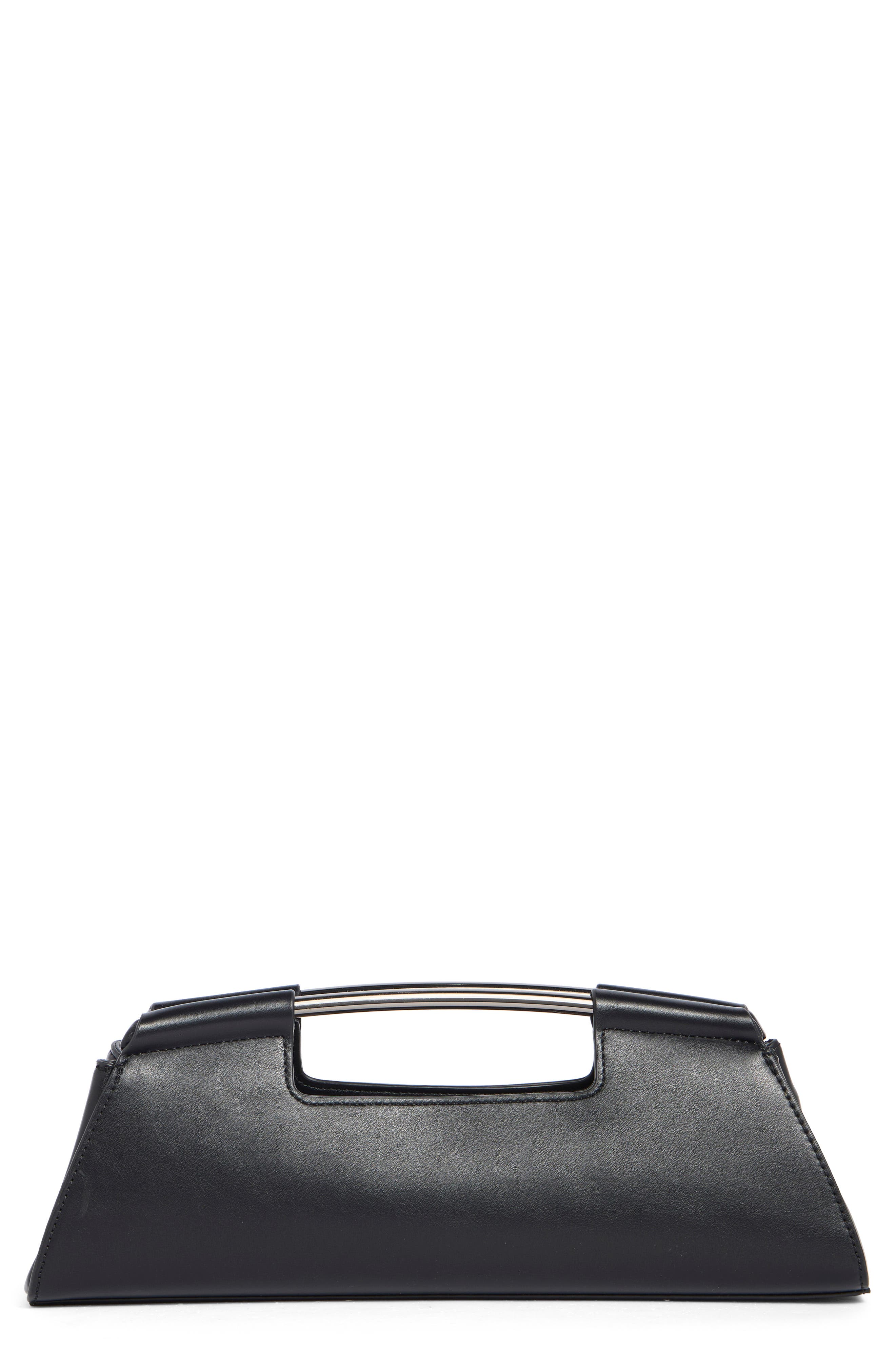 BCBG Curved Hardware Handle Clutch