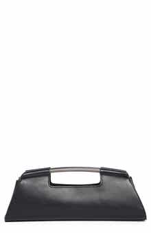 BCBG Curved Hardware Handle Clutch