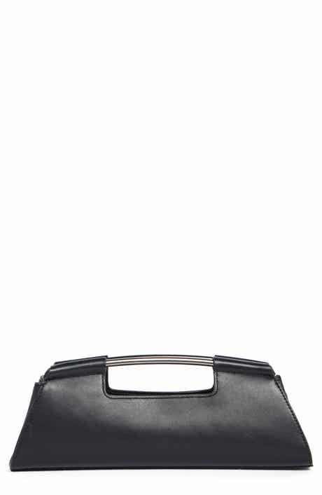 BCBG Curved Hardware Handle Clutch