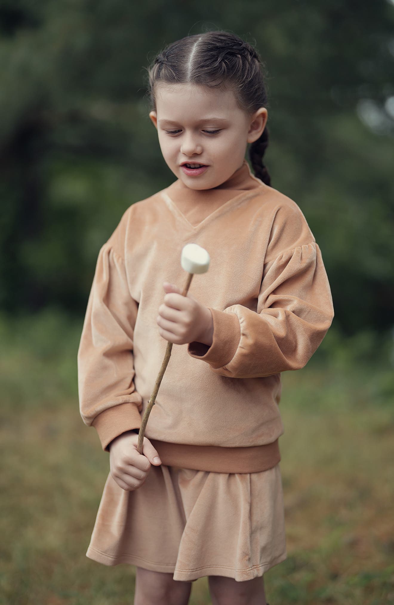 Manière Kids' Velour Skirt (Women) | Nordstrom