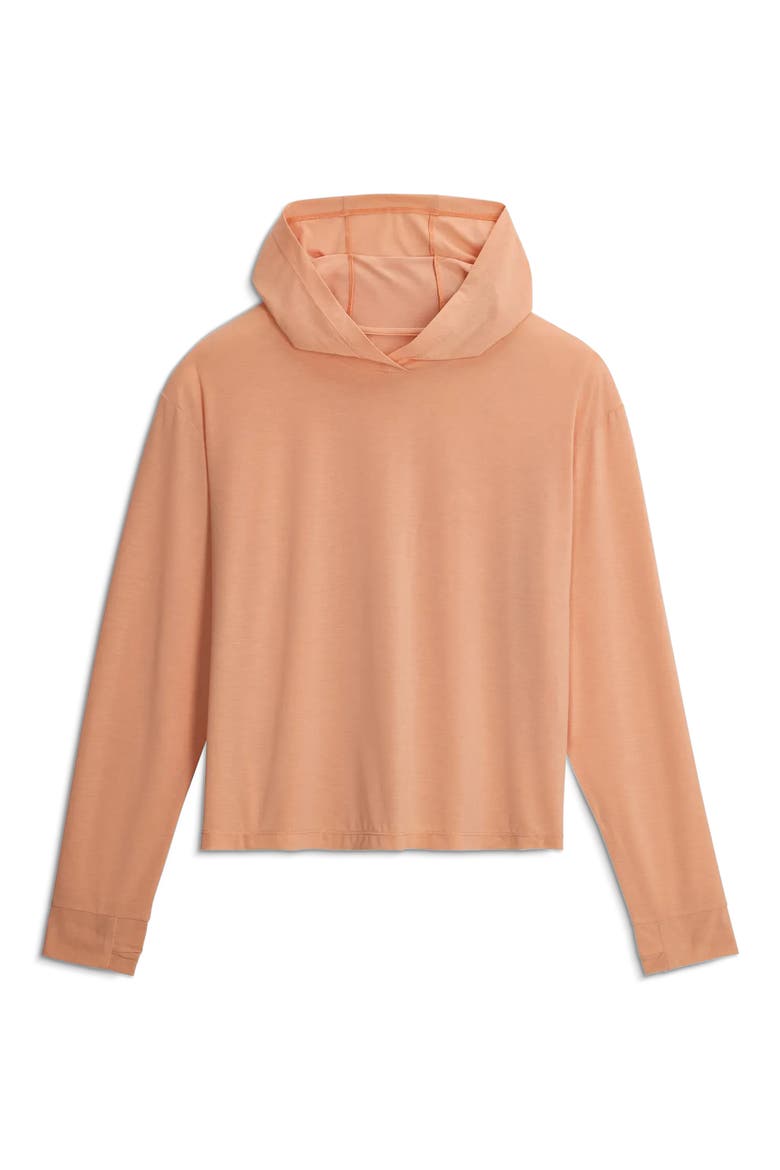 Elevate Lightweight Performance Hoodie, Alternate, color, LIGHT CORAL