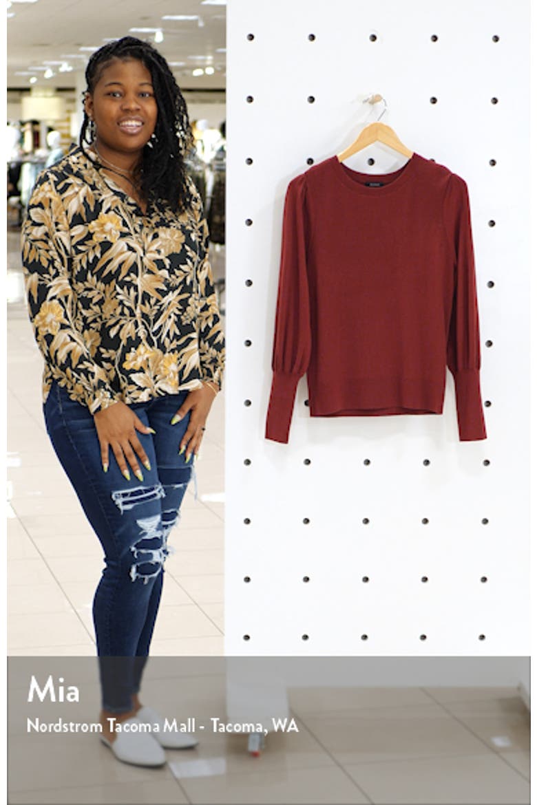 Puff Sleeve Sweater video