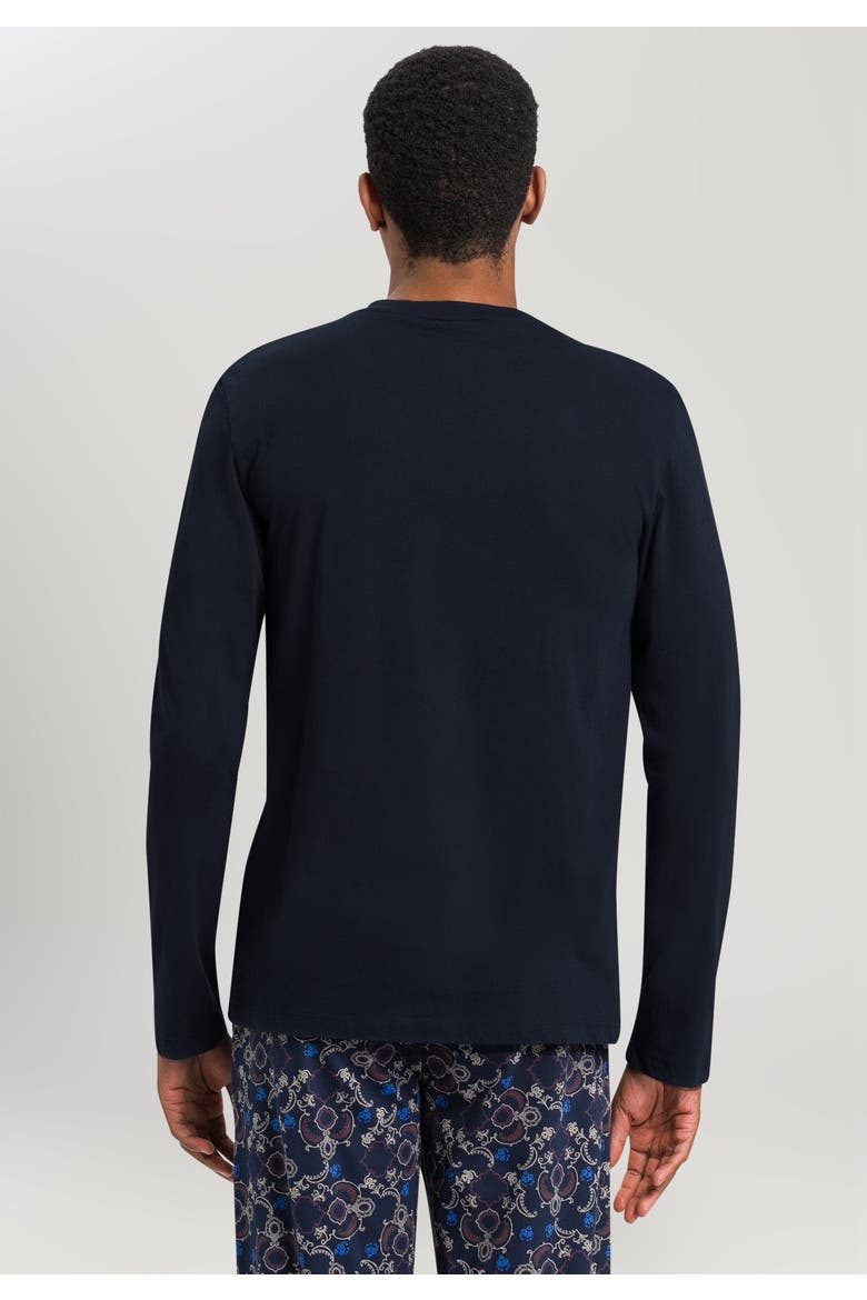 Living Shirts Long Sleeve Henley, Alternate, color, Deep Navy