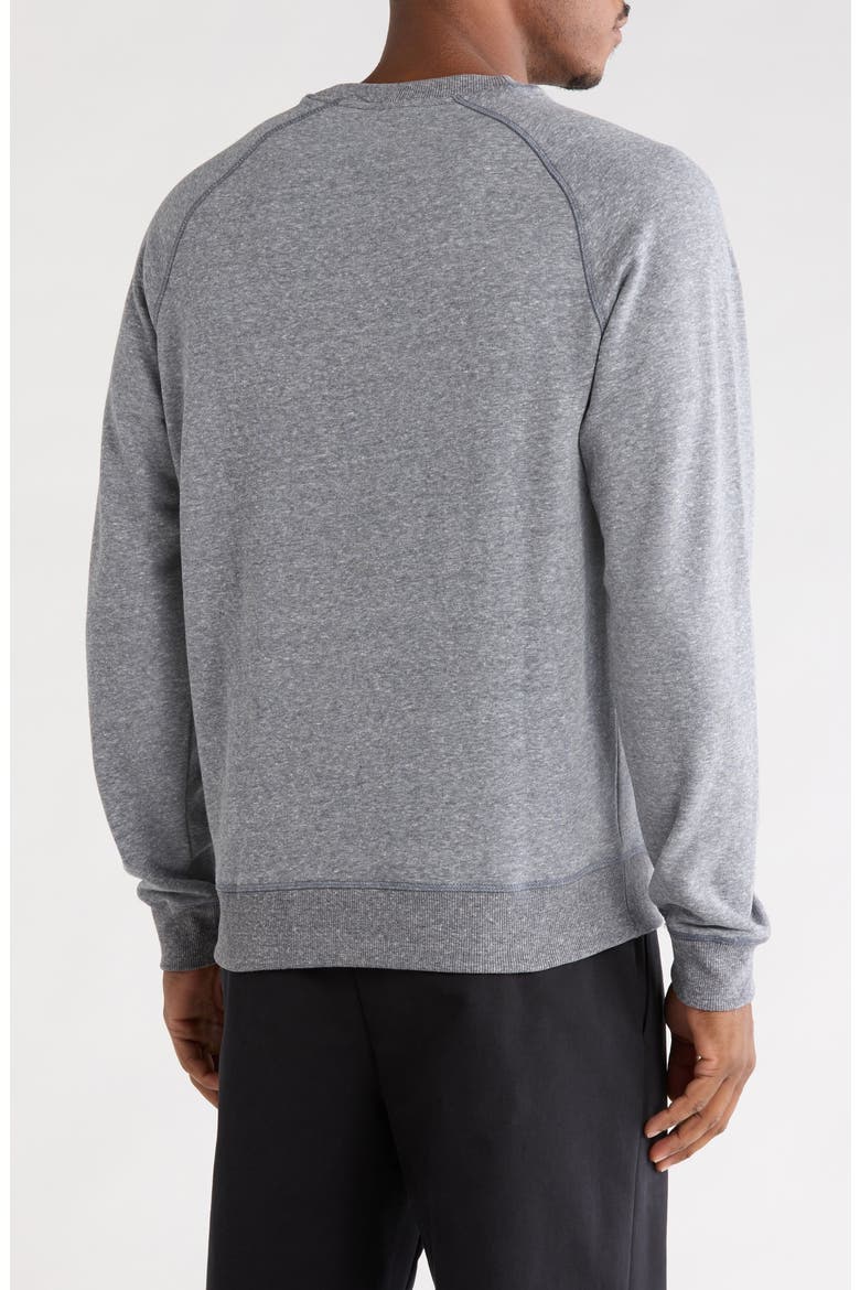 Mélange Sweatshirt, Alternate, color, DK NAVY