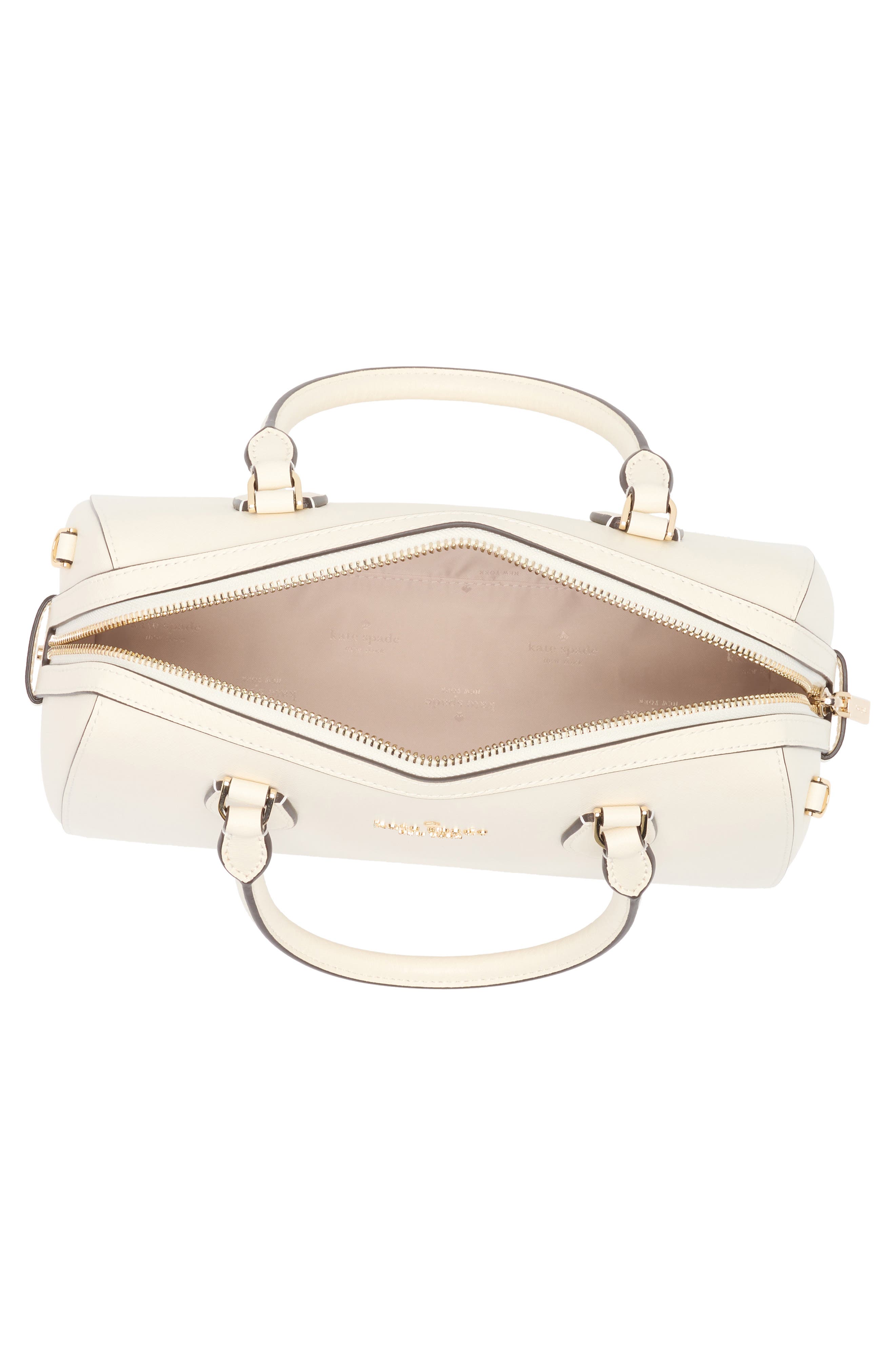 Kate Spade New York madison large dolly duffle crossbody bag, Alternate, color, Meringue