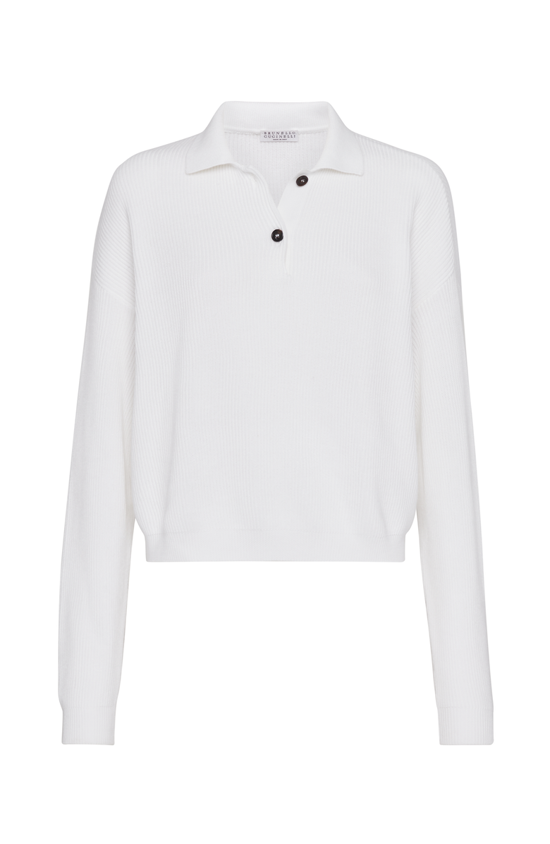 Brunello Cucinelli Polo-style sweater, Main, color,
