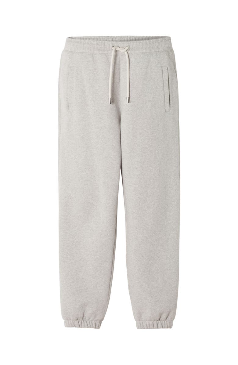 Lanvin Cotton Fleece And Cashmere Jogging Pants, Main, color, Heather Grey