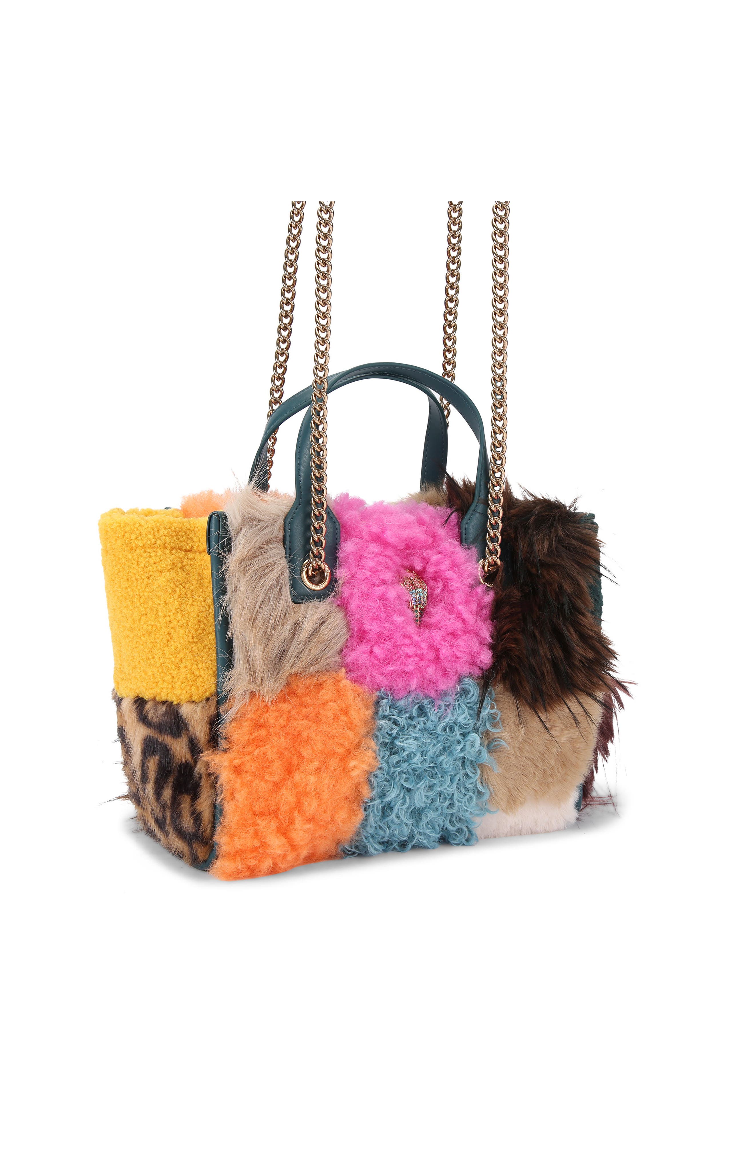 Small Hoxton Faux Fur Shopper Tote, Alternate, color, OPEN MISCELLANEOUS
