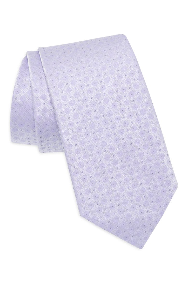 Marina Neat Tie, Main, color, PURPLE