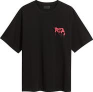 RtA Colin Graffiti Oversize Graphic T-Shirt