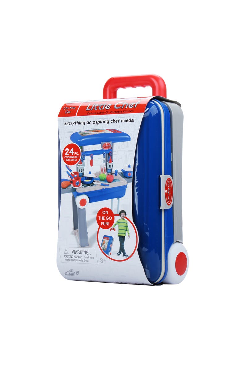 Kid Galaxy On The Go Carry On Pretend Play Cooking Set, Main, color, Multicolored