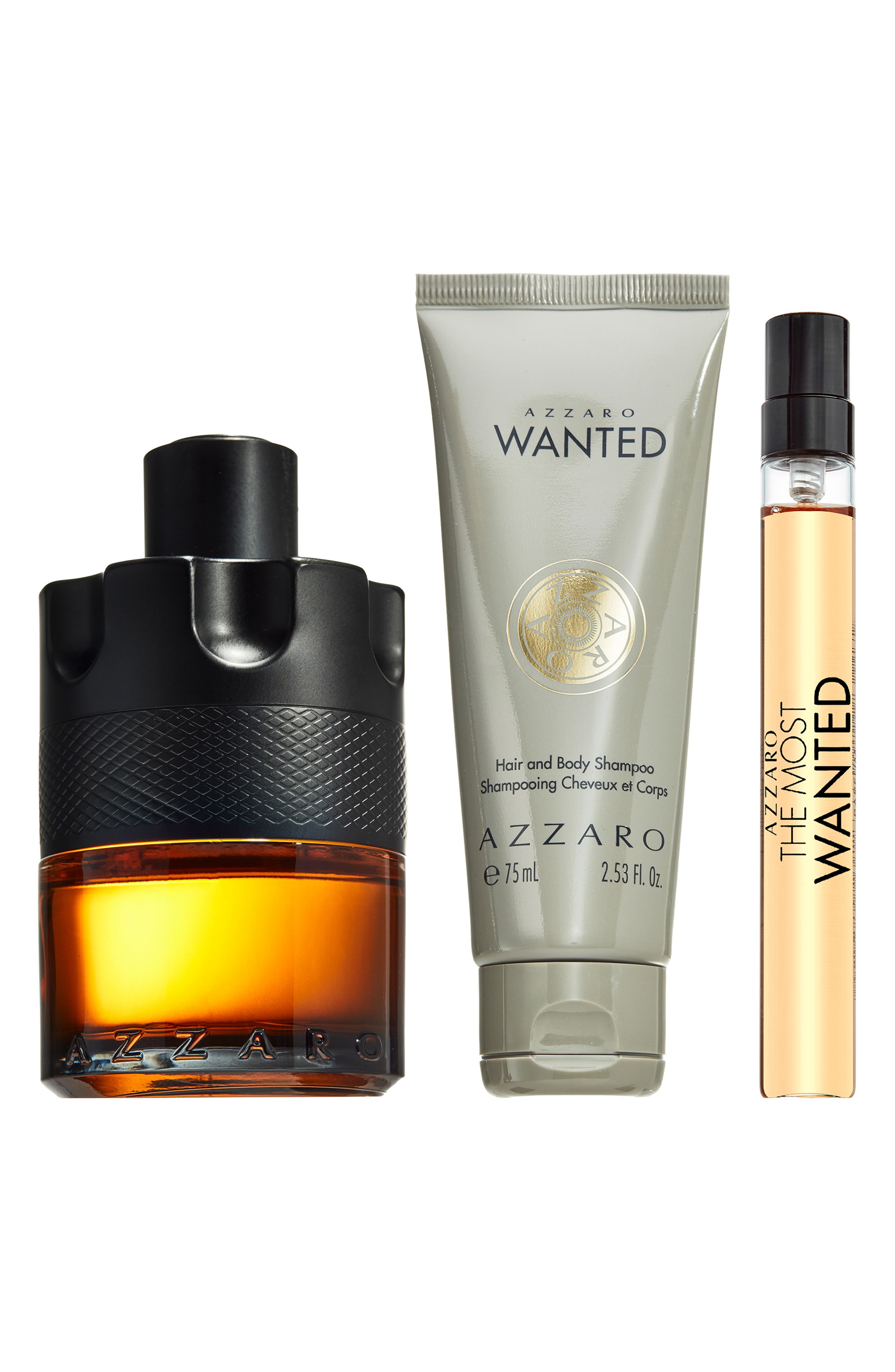 AZZARO The Most Wanted 3-Piece Parfum Set