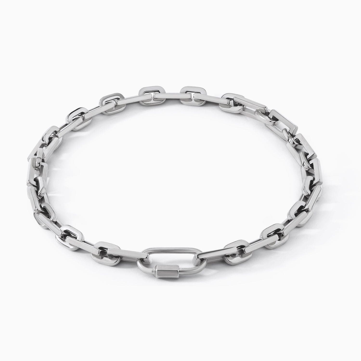 Ora Ana The Bobbi Lock Necklace In Metallic