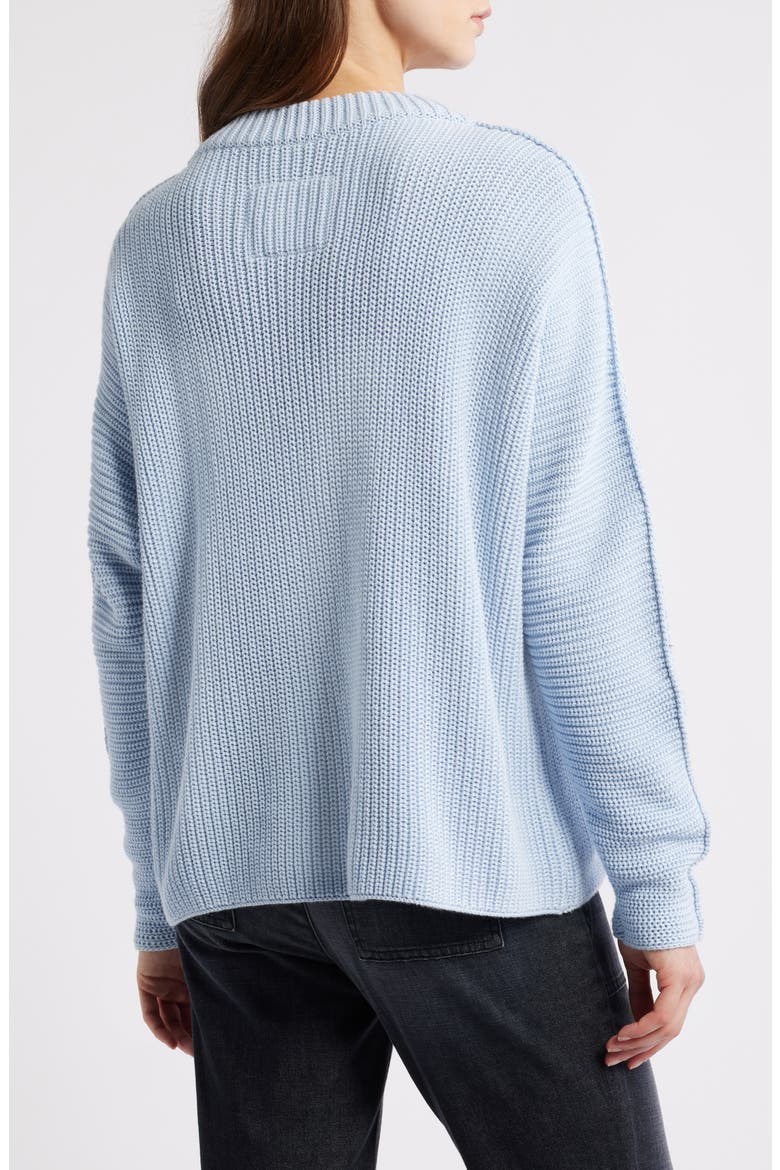 Montecito Cotton Sweater, Alternate, color, ICE