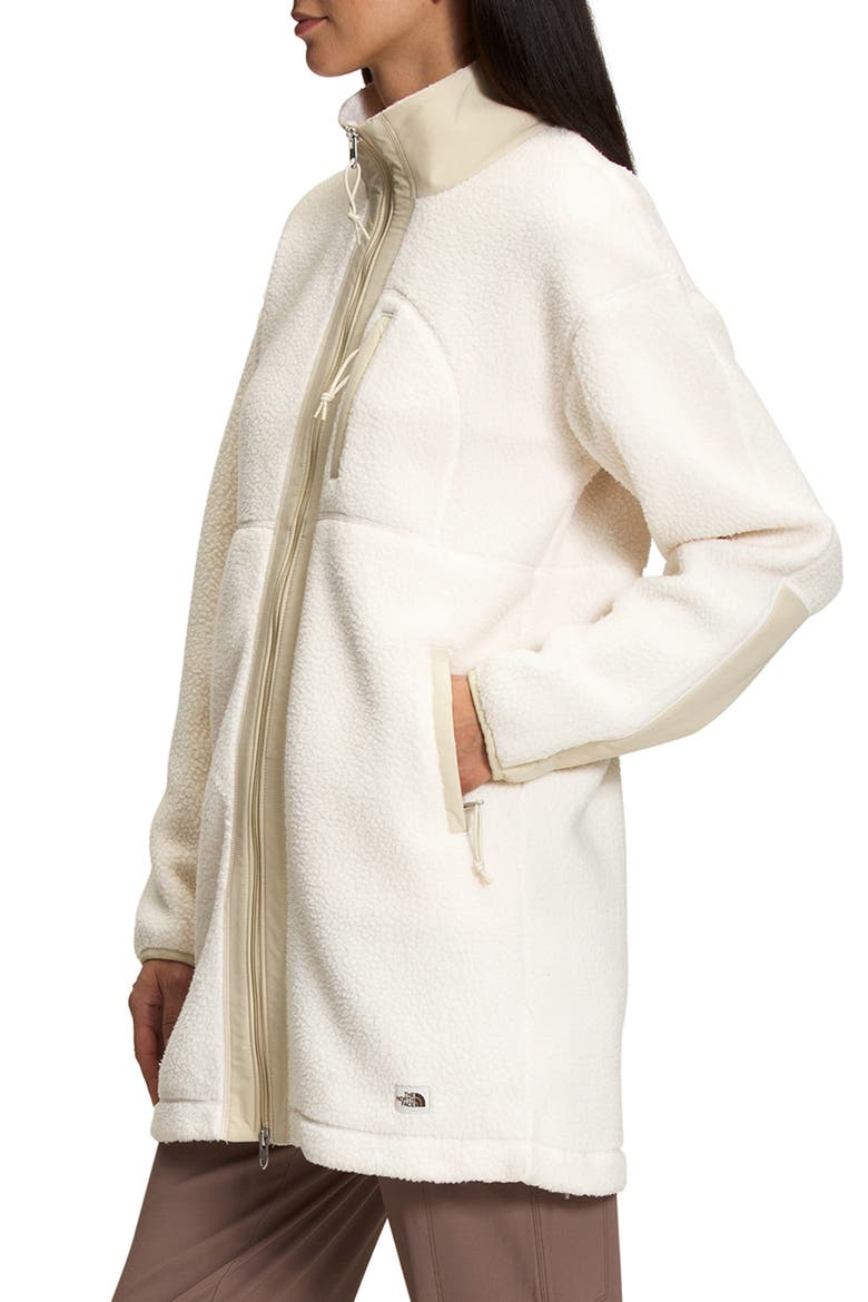 Cragmont Fleece Coat, Alternate, color, GARDENIA WHITE/ GRAVEL