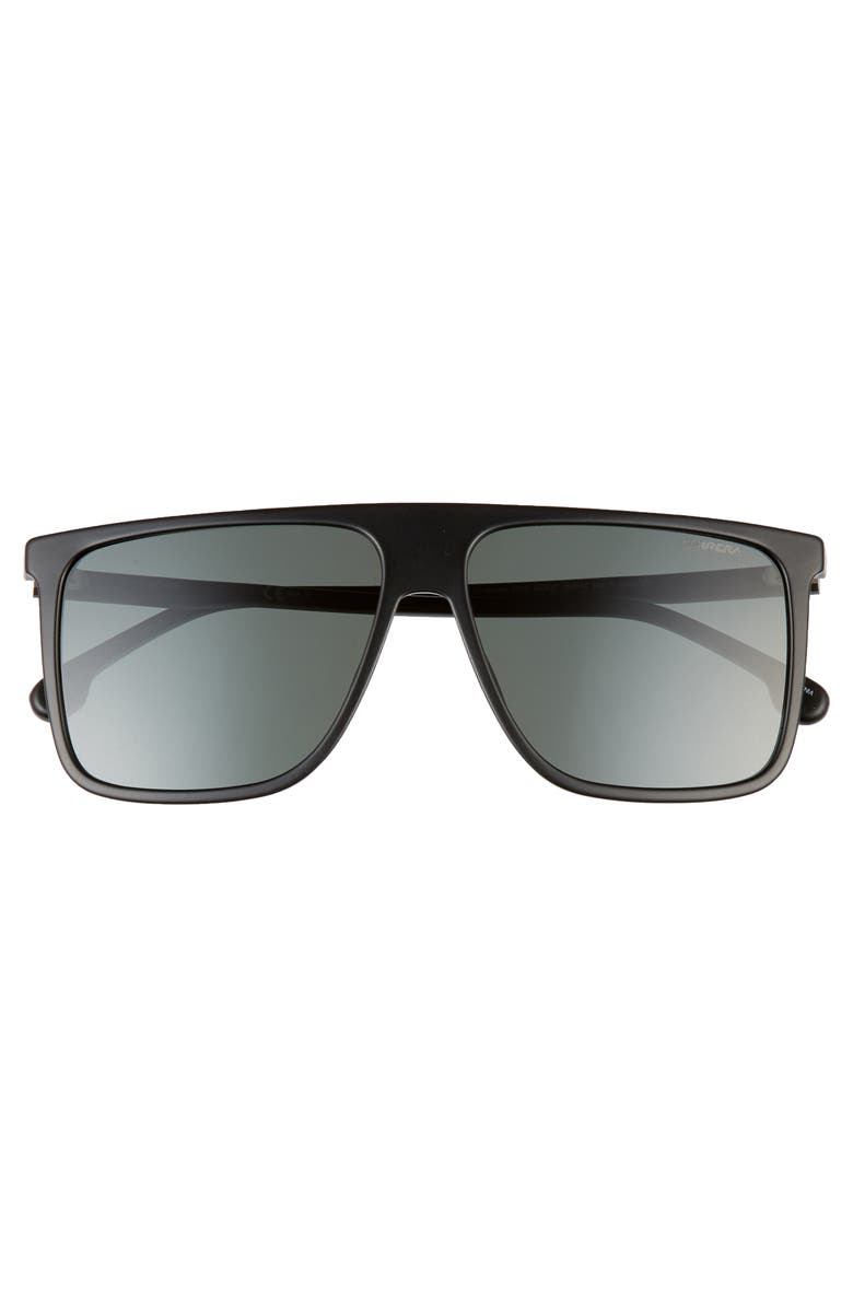Carrera Eyewear 58mm Rectangle Sunglasses, Alternate, color,