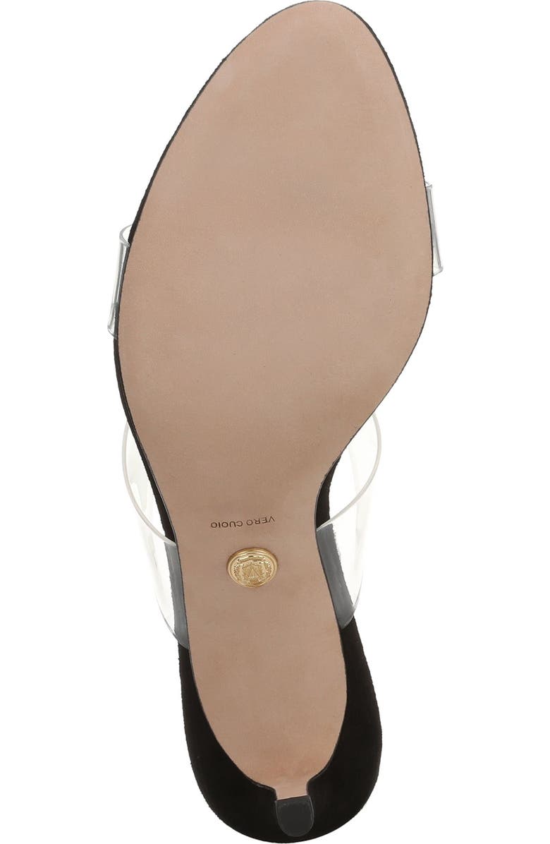 Veronica Beard Asha Sandal, Alternate, color, Clear/ Black